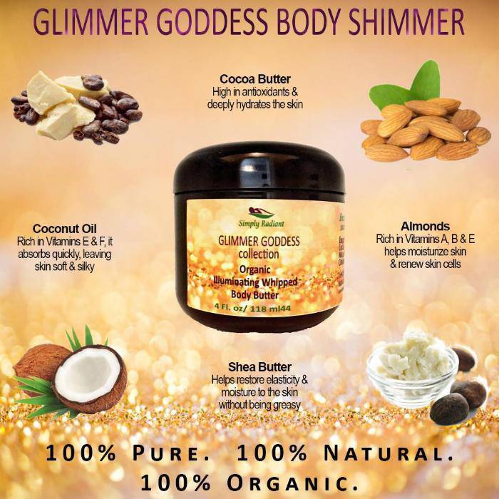 Sugar Baby Glow Up Finds Organic Whipped Baddie Bronzing Body Butter