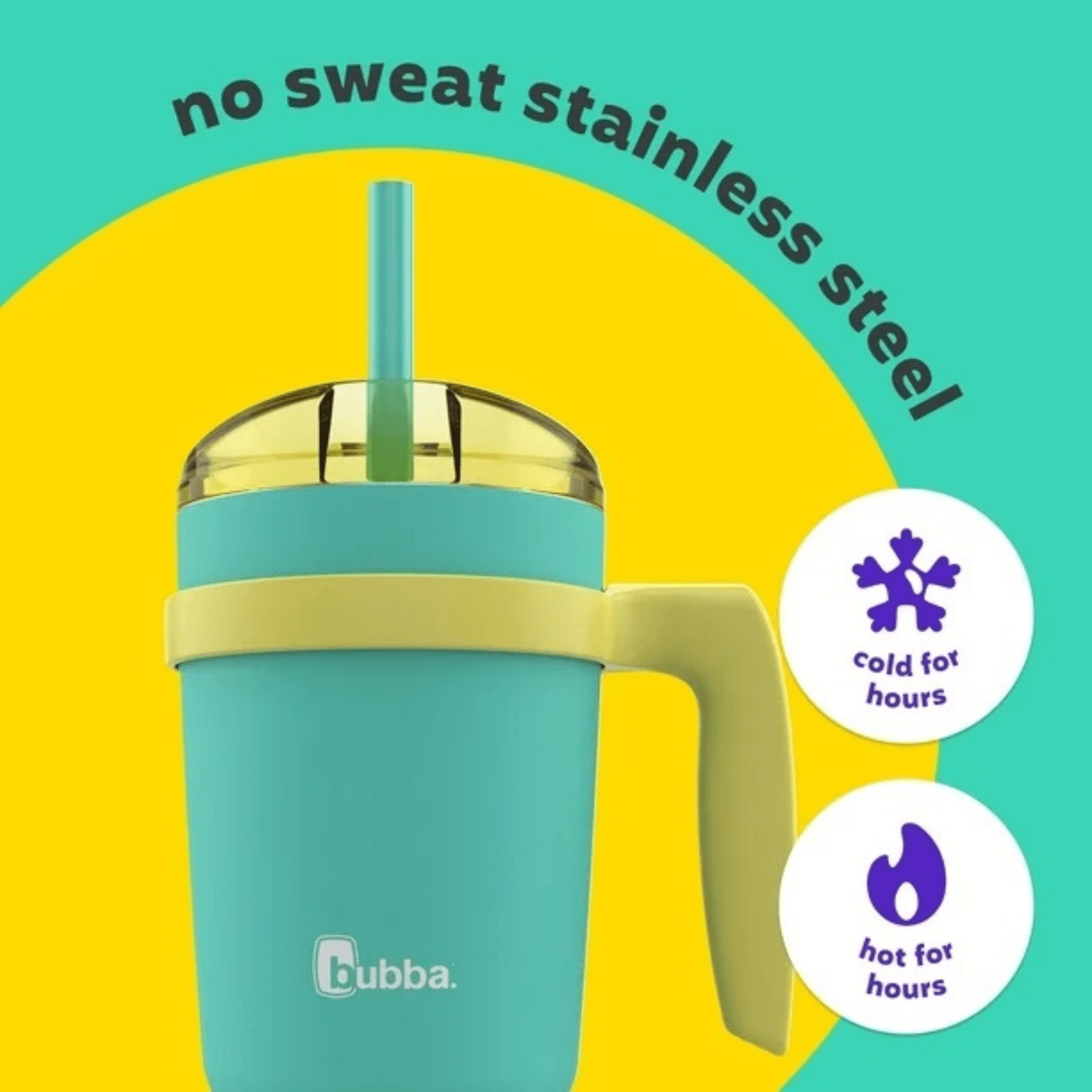 Bubba 32oz Insulated Stainless Tumbler with Handle and Straw