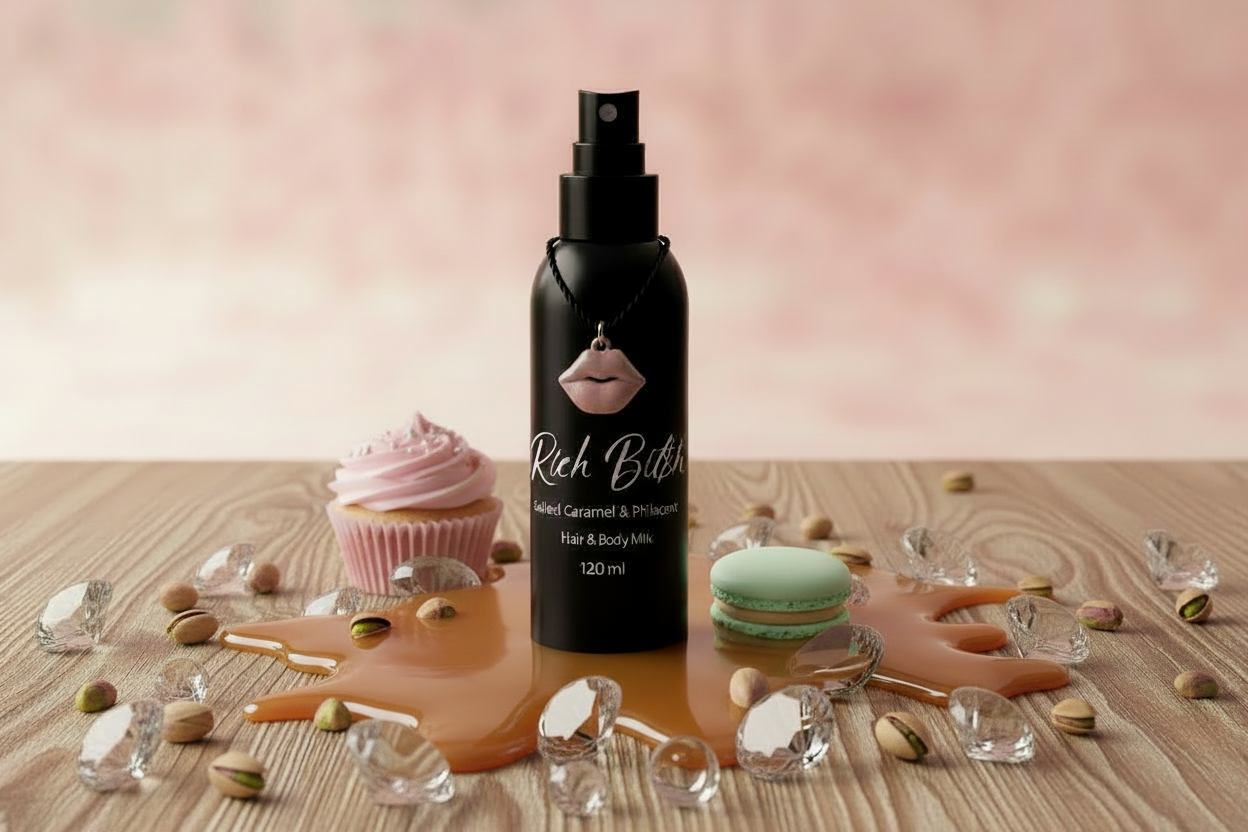 RICH BI$H                               HAIR & BODY MILK